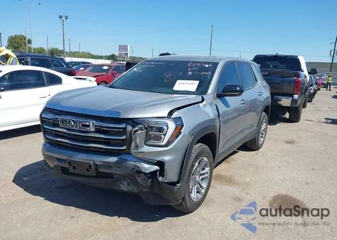 2026 GMC Terrain Fwd Elevation from USA, damaged, VIN 3GKALMEG6TL142261